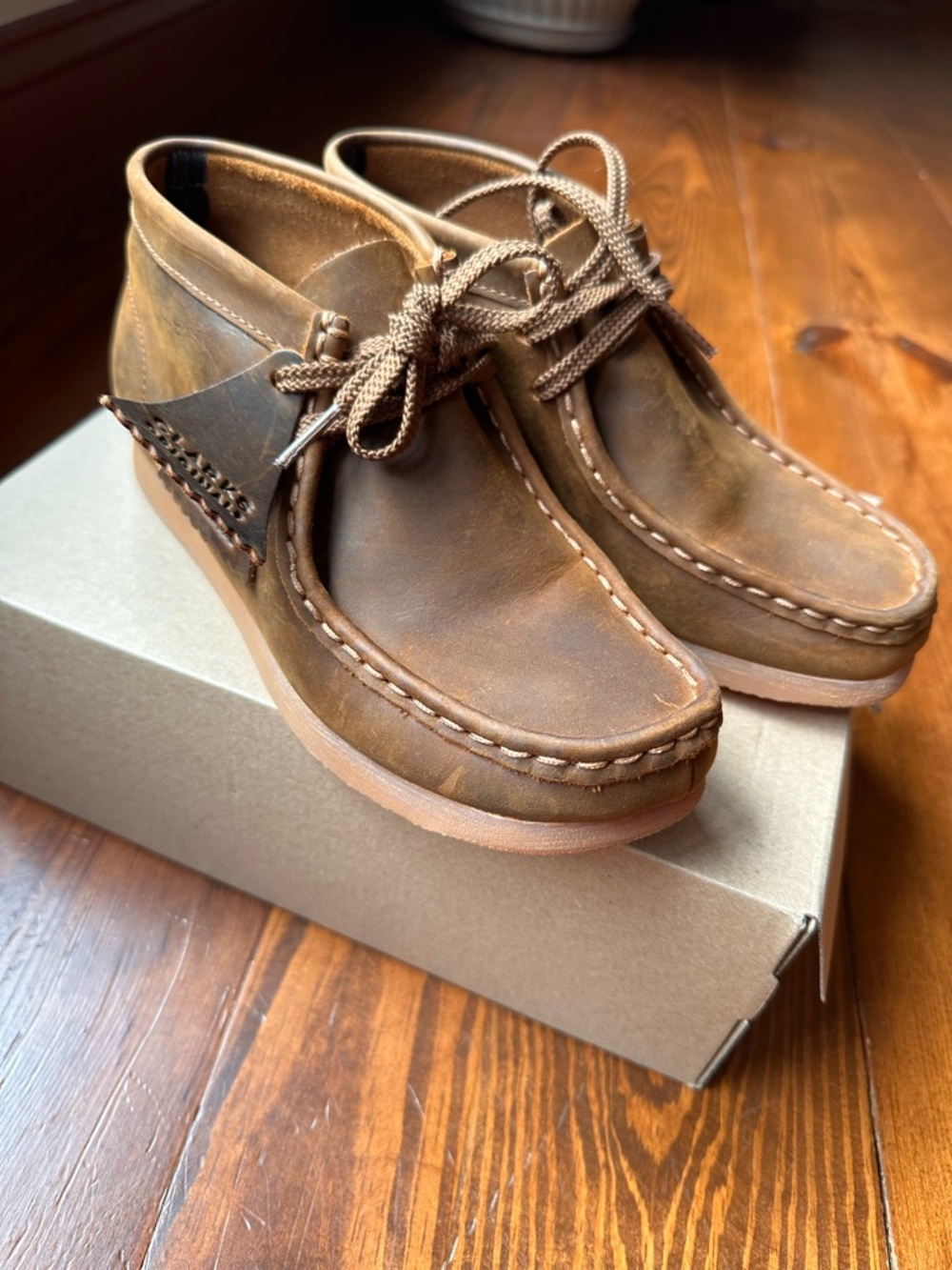 Clark’s Wallabee Boot Big Kid